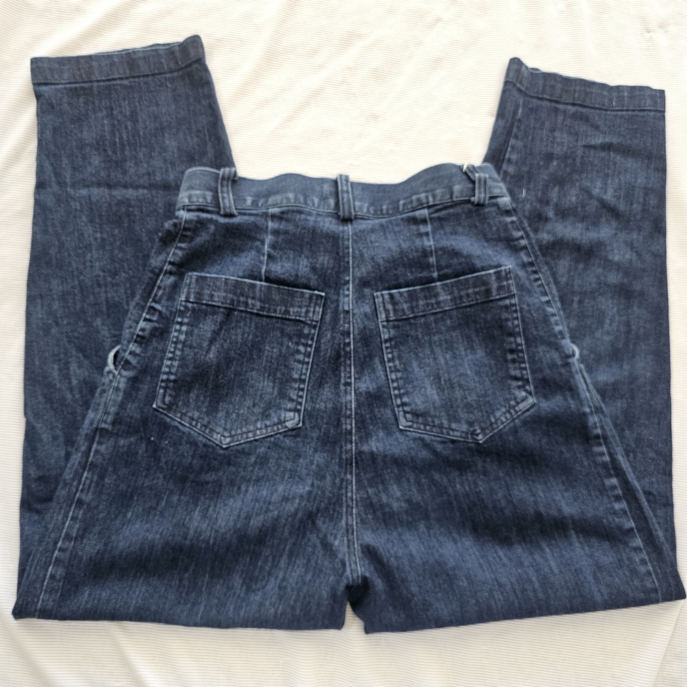 NICO.NICO‎ Pleated High Waist Wide Leg Denim Jeans Size 4 - Picture 9 of 13